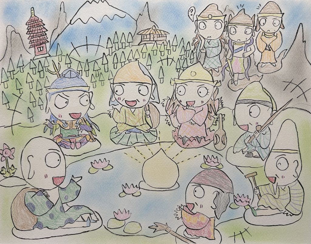 七福神談笑の図